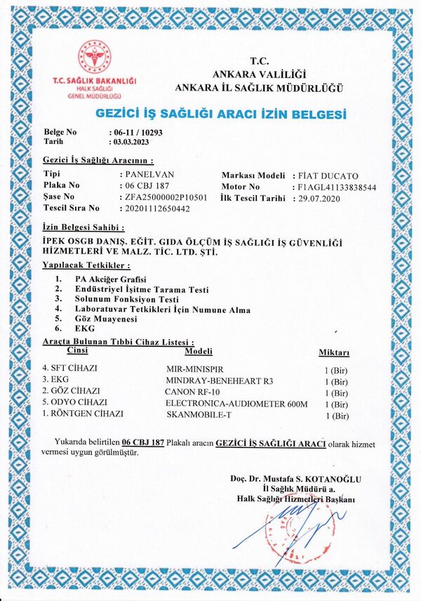 06 CBJ 187 izin belgesi önizleme